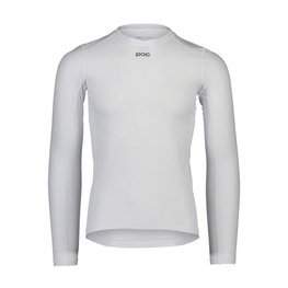 POC Langarm Fahrrad-Shirt - ESSENTIAL LAYER - Weiß