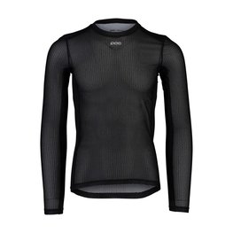 POC Langarm Fahrrad-Shirt - ESSENTIAL LAYER - Schwarz