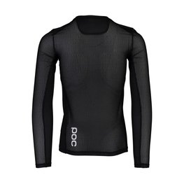 POC Langarm Fahrrad-Shirt - ESSENTIAL LAYER - Schwarz