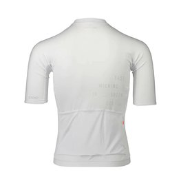 POC Kurzarm Fahrradtrikot - PRISTINE PRINT - Weiß