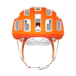 POC Fahrradhelm - VENTRAL AIR MIPS - Orange/Weiß