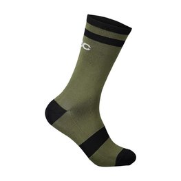 POC Klassische Fahrradsocken - LURE MTB - Grün/Schwarz