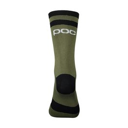 POC Klassische Fahrradsocken - LURE MTB - Grün/Schwarz