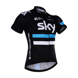 BONAVELO Kurzarm Fahrradtrikot - SKY 2016 KIDS - Schwarz