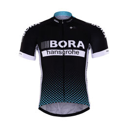 Kurzarm Fahrradtrikot - BORA 2017 - Schwarz
