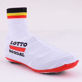 BONAVELO Fahrrad-Überschuhe - LOTTO 2018 - Weiß/Rot