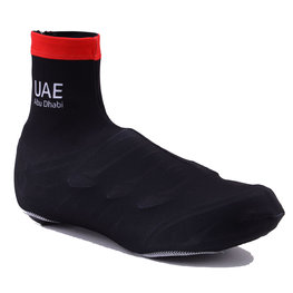 Fahrrad-Überschuhe - UAE 2018 - Rot/Schwarz