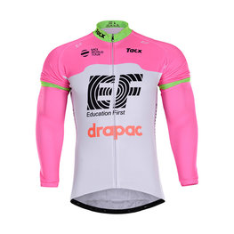 Langarm Fahrradtrikot für den Sommer - CANNONDALE 2018 SMR - Weiß/Rosa