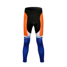 Lange Fahrradhose ohne Träger  - RABOBANK 2012 SUMMER - Schwarz/Blau/Orange