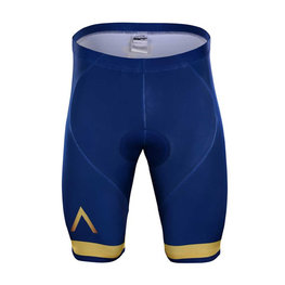 Fahrradshorts ohne Träger - AQUA BLUE 2018 - Gold/Blau
