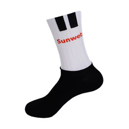Klassische Fahrradsocken - SUNWEB 2018 - Schwarz/Weiß