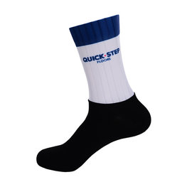 Klassische Fahrradsocken - QUICKSTEP 2018 - Blau/Weiß