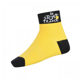 BONAVELO Klassische Fahrradsocken - TOUR DE FRANCE  - Gelb/Schwarz