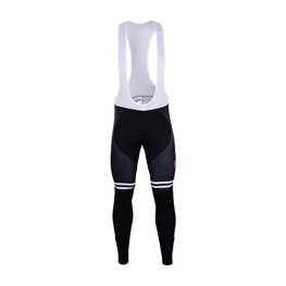 BONAVELO Lange Fahrradhose mit Trägern - TREK 2019 SUMMER - Schwarz