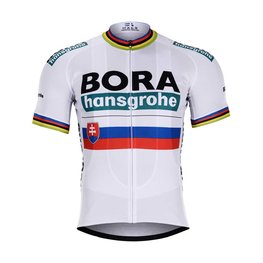 BONAVELO Kurzarm Fahrradtrikot - BORA UCI 2019 - Weiß
