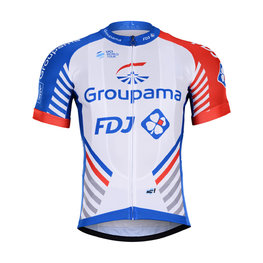 BONAVELO Kurzarm Fahrradtrikot - GROUPAMA FDJ 2019 - Weiß
