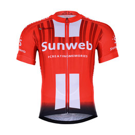 BONAVELO Kurzarm Fahrradtrikot - SUNWEB 2019 - Rot