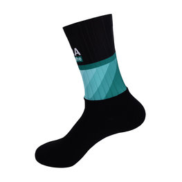 Klassische Fahrradsocken - BORA 2019 - Grün/Schwarz