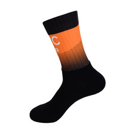 Klassische Fahrradsocken - CCC 2019 - Orange/Schwarz