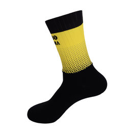 Klassische Fahrradsocken - JUMBO-VISMA 2019 - Schwarz/Gelb