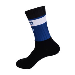 Klassische Fahrradsocken - QUICKSTEP 2019 - Blau/Weiß/Schwarz