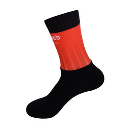 BONAVELO Klassische Fahrradsocken - SUNWEB 2019 - Rot/Schwarz