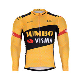 BONAVELO Langarm Fahrradtrikot für den Sommer - JUMBO-VISMA 2020 SMR - Schwarz/Gelb