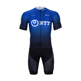 BONAVELO Kurzarm Radtrikot und Shorts - NTT 2020 - Schwarz/Blau
