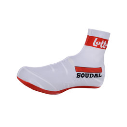Fahrrad-Überschuhe - LOTTO SOUDAL 2020 - Schwarz/Rot
