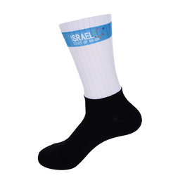 BONAVELO Klassische Fahrradsocken - ISRAEL 2020 - Schwarz/Weiß/Blau