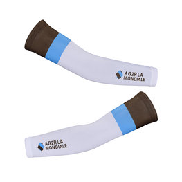 BONAVELO Fahrrad-Handwärmer - AG2R 2020 - Weiß/Blau/Braun