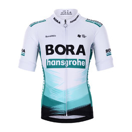 BONAVELO Kurzarm Fahrradtrikot - BORA 2021 KIDS - Weiß/Grün/Schwarz