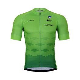 BONAVELO Kurzarm Fahrradtrikot - SLOVENIA ll. - Grün
