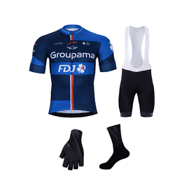 BONAVELO Fahrrad-Multipack - GROUPAMA FDJ 2025 - Weiß/Blau/Schwarz/Rot