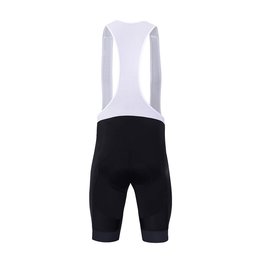 BONAVELO Kurze Fahrradhose mit Trägern - TEAM  - Schwarz