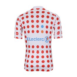 BONAVELO Kurzarm Fahrradtrikot - TOUR DE FRANCE 2025 - Rot/Weiß