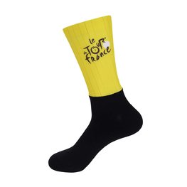 BONAVELO Klassische Fahrradsocken - TOUR DE FRANCE 2025 - Gelb/Schwarz