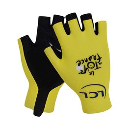 BONAVELO Fingerlose Fahrradhandschuhe - TOUR DE FRANCE 2025 - Gelb