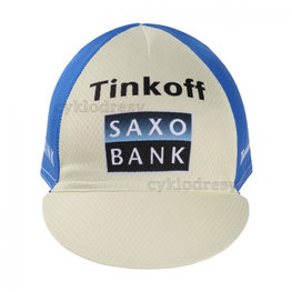 BONAVELO Fahrradmütze - TINKOFF SAXO - Blau/Weiß