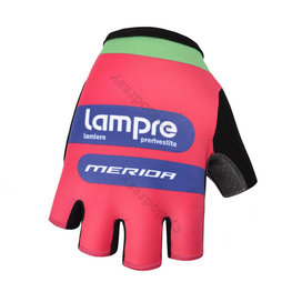 BONAVELO Fingerlose Fahrradhandschuhe - LAMPRE - Rosa