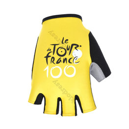 Fingerlose Fahrradhandschuhe - TOUR DE FRANCE - Gelb