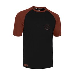 ROCDAY Kurzarm Fahrradtrikot - ROOST - Rot/Schwarz