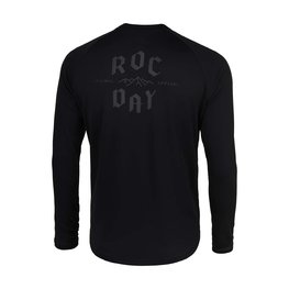 ROCDAY Langarm Fahrradtrikot für den Sommer - PARK LONG - Schwarz