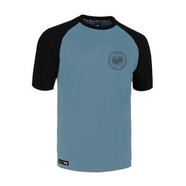 ROCDAY Kurzarm Fahrradtrikot - GRAVEL - Schwarz/Blau