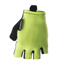 SANTINI Fingerlose Fahrradhandschuhe - BRISK - Gelb