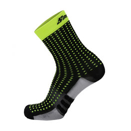 SANTINI Klassische Fahrradsocken - ORIGINE - Gelb/Schwarz