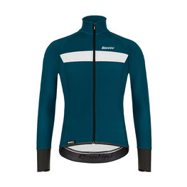 SANTINI Fahrrad-Thermojacke - VEGA H2O - Schwarz/Blau