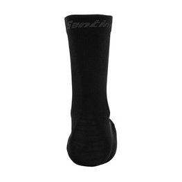 SANTINI Klassische Fahrradsocken - WOOL SOCKS - Schwarz