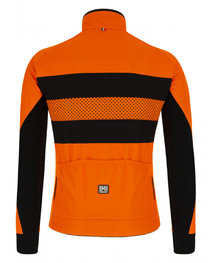 SANTINI Fahrrad-Thermojacke - COLORE BENGAL WINTER - Orange