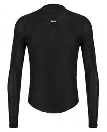 SANTINI Langarm Fahrrad-Shirt - DRY - Schwarz